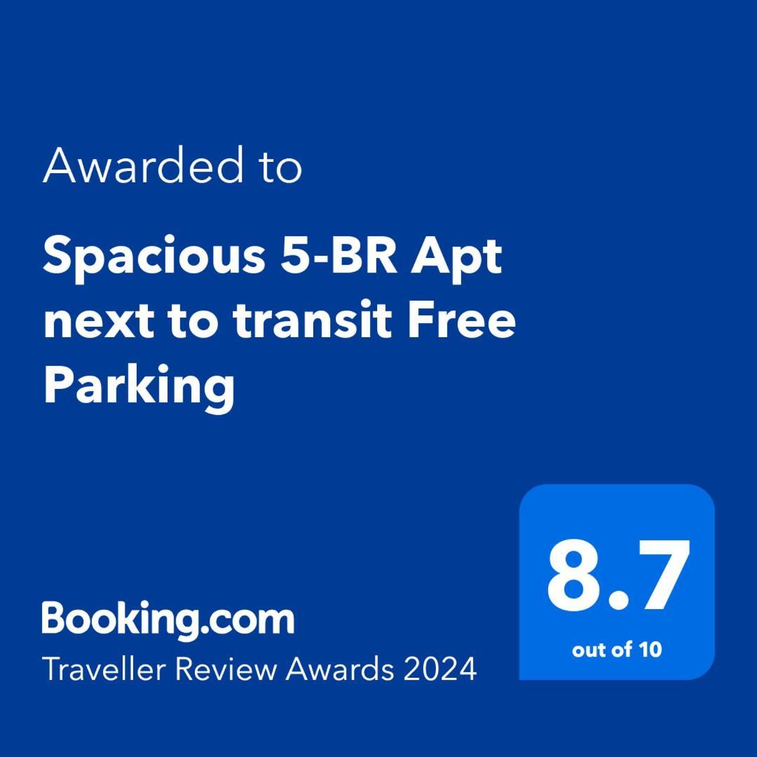 Spacious 5-Br Apt Next To Transit Free Parking Chicago Luaran gambar
